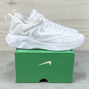 Nike Giannis Immortality 3 Triple White Basketball nby DZ7533 102 Mens Size 12
